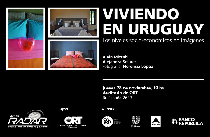 Lee más sobre el artículo Lanzamiento del libro «VIVIENDO EN URUGUAY. Los niveles socio-económicos en imágenes»