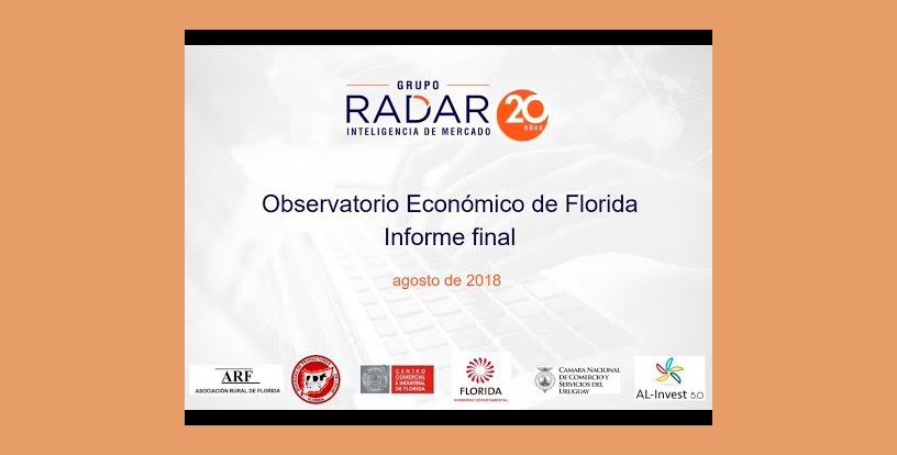 Presentamos el primer Observatorio Económico del departamento de Florida en el centro Comercial e Industrial de dicho departamento